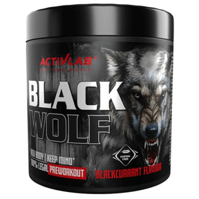 Activlab Black Wolf Pre-Workout, Blackcurrant - 300 g