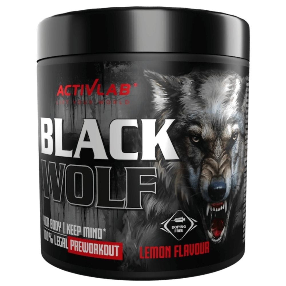 Activlab Black Wolf Pre-Workout, Lemon - 300 g