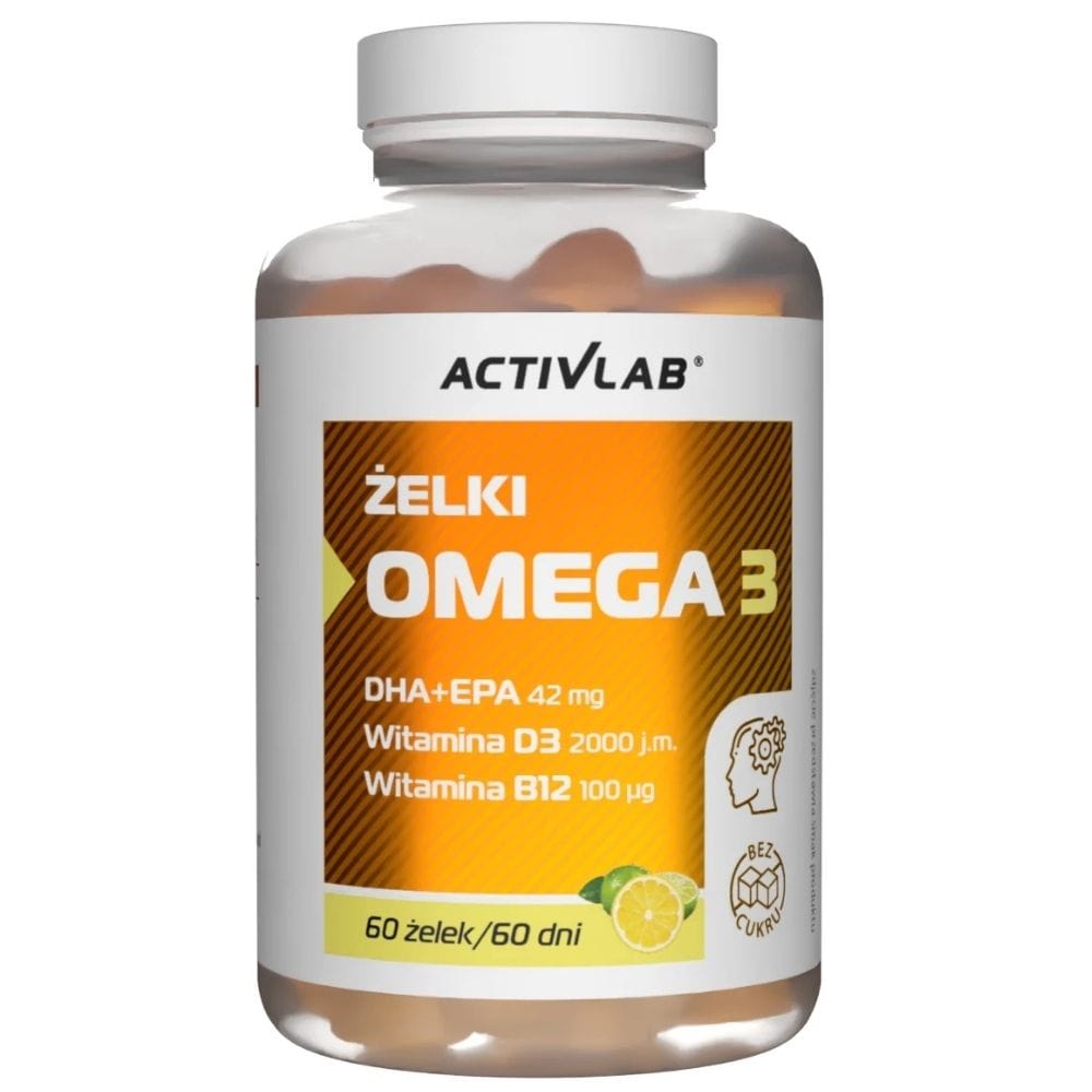 Activlab Gummies Omega 3, Lime-Lemon - 60 Gummies – Medpak