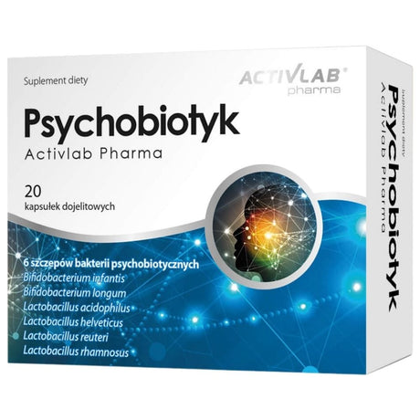 Activlab Pharma Psychobiotic - 20 Capsules