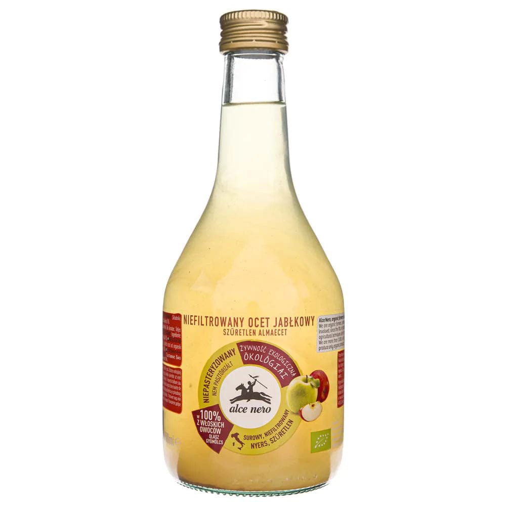 Alce Nero Apple Cider Vinegar Unfiltered - 500 ml
