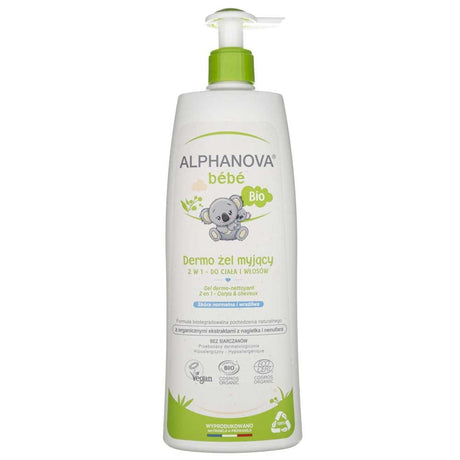 Alphanova Bebe Dermo Body & Hair Cleansing Gel - 500 ml