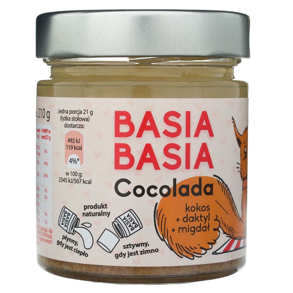 Alpi Basia Basia Cocolada Coconut-Based Cream with Dates - 210 g