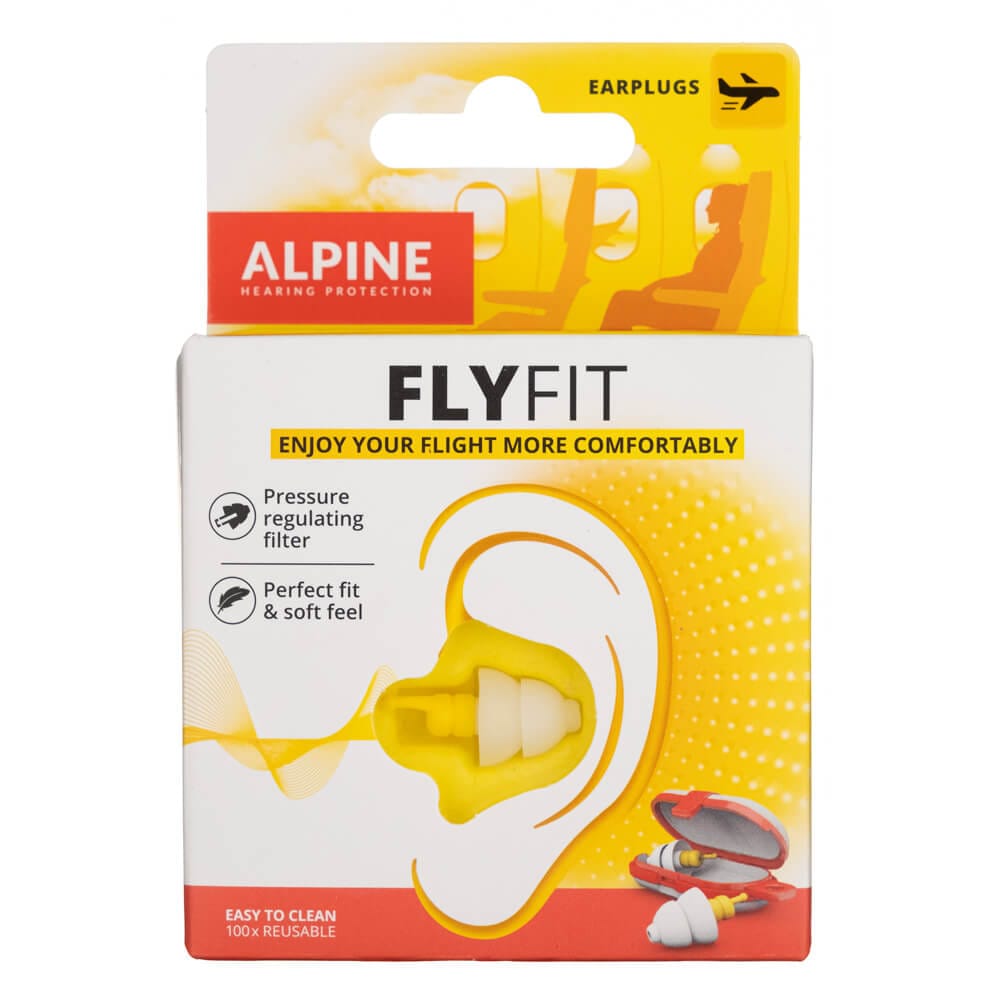 Alpine FlyFit Earplugs for Flying and Travel