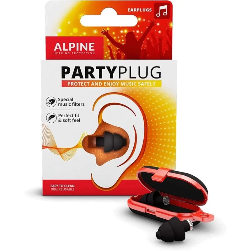 Alpine PartyPlug for festival and partying - Black