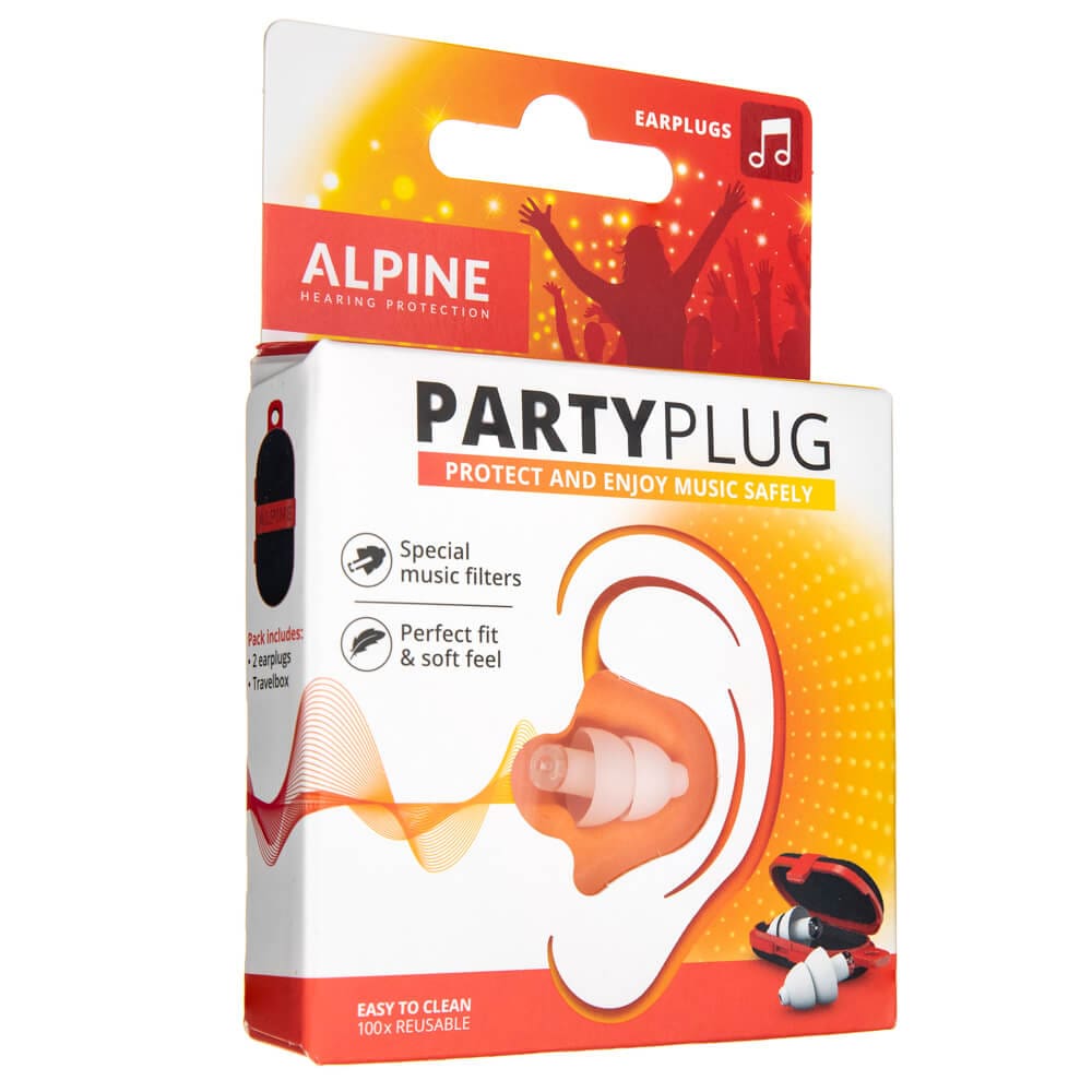Alpine PartyPlug for festival and partying - White