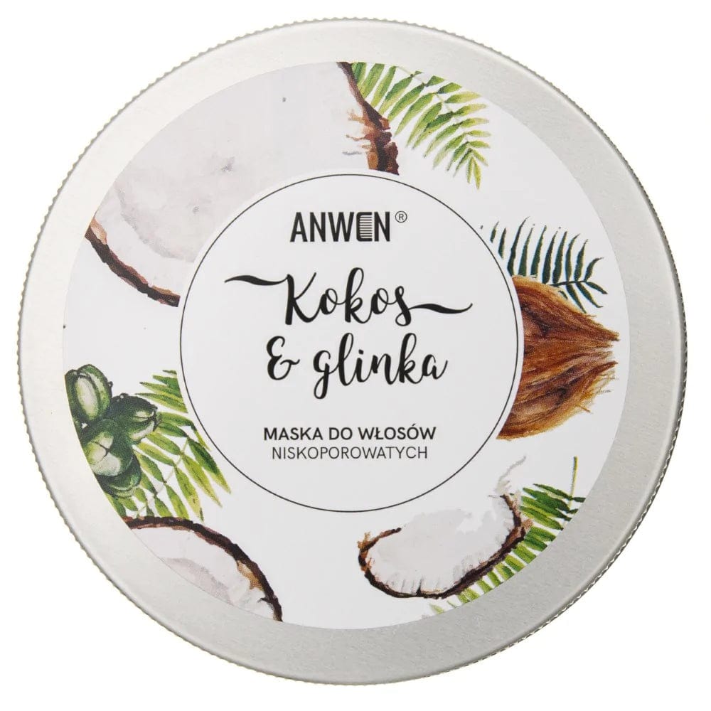 Anwen Low-Period Hair Mask Coconut and Clay - 200 ml