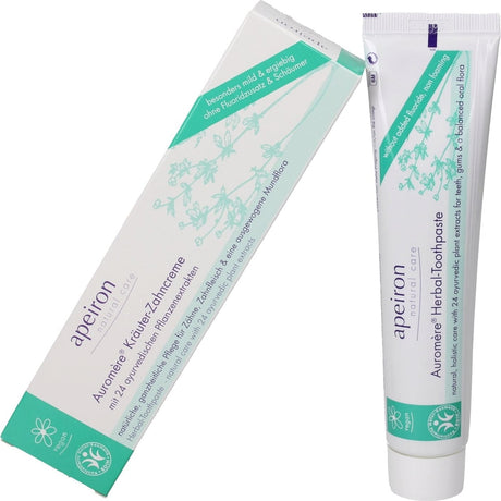 Apeiron Toothpaste with 24 Ayurvedic Herbs - 75 ml