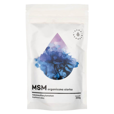 Aura Herbals MSM - Organic Sulfur Compound, powder - 200 g