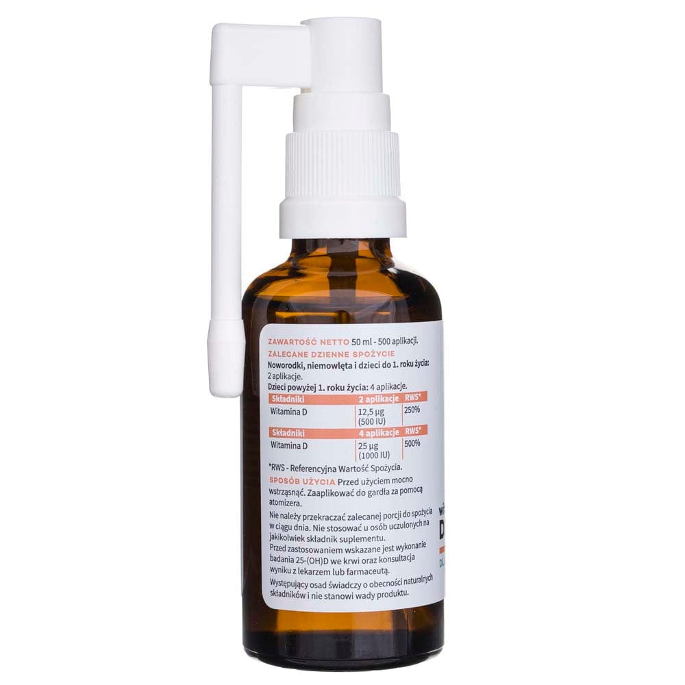 Aura Herbals Vitamin D3 for Children MCT, Aerosol - 50 ml