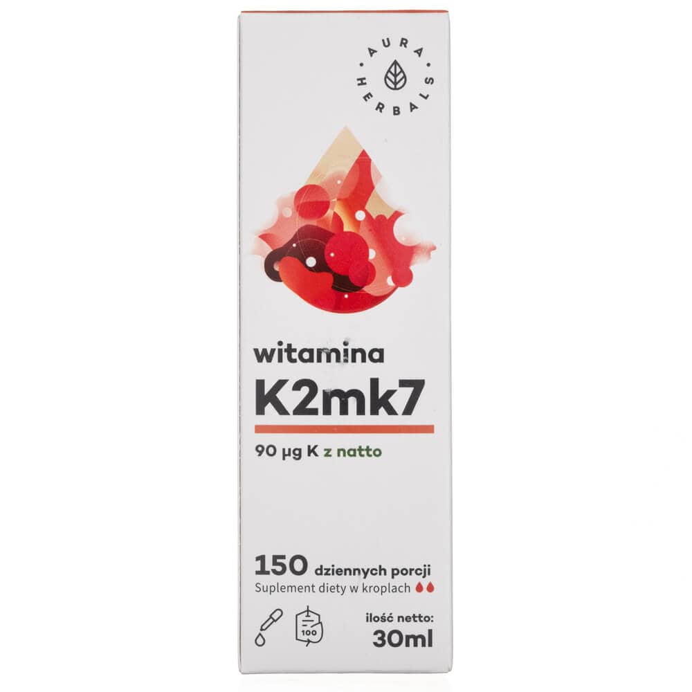 Aura Herbals Vitamin K2 MK-7 drops - 30 ml