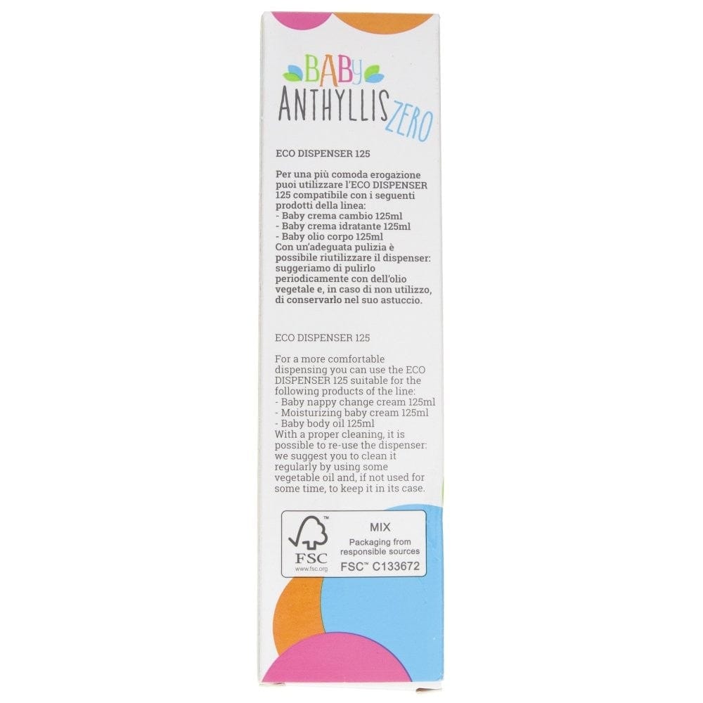 Baby Anthyllis Zero Ecological Packaging Dispenser 125 ml