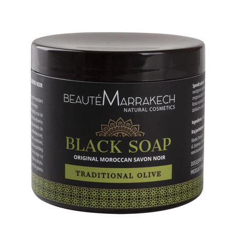 Beaute Marrakech Natural Black Olive Soap Savon Noir - 200 g