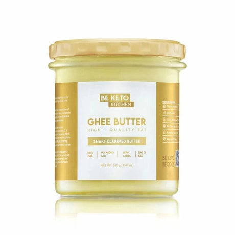 BeKeto Clarified Butter Ghee - 240 g