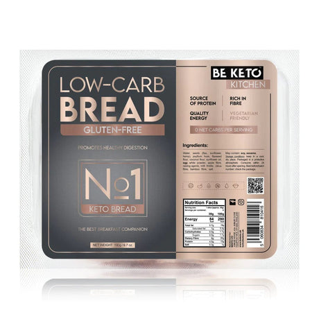 BeKeto Keto Bread, Low-Carb Bread - 190 g