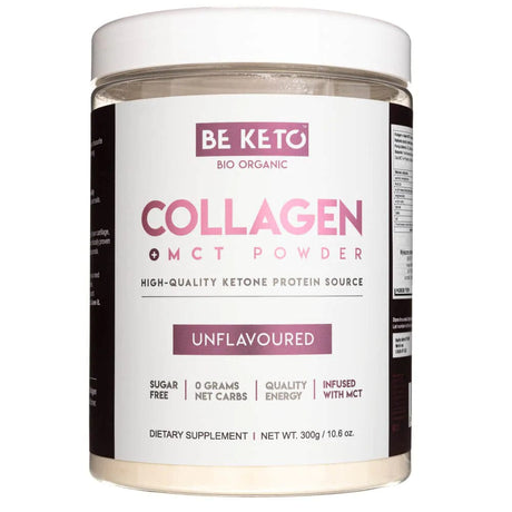BeKeto Keto Collagen with MCT Oil, Unflavoured - 300 g