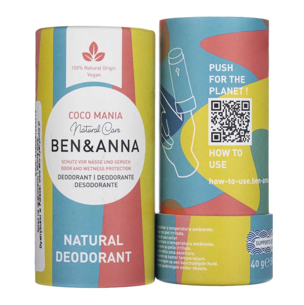 Ben&Anna Natural Deodorant Coco Mania - 40 g