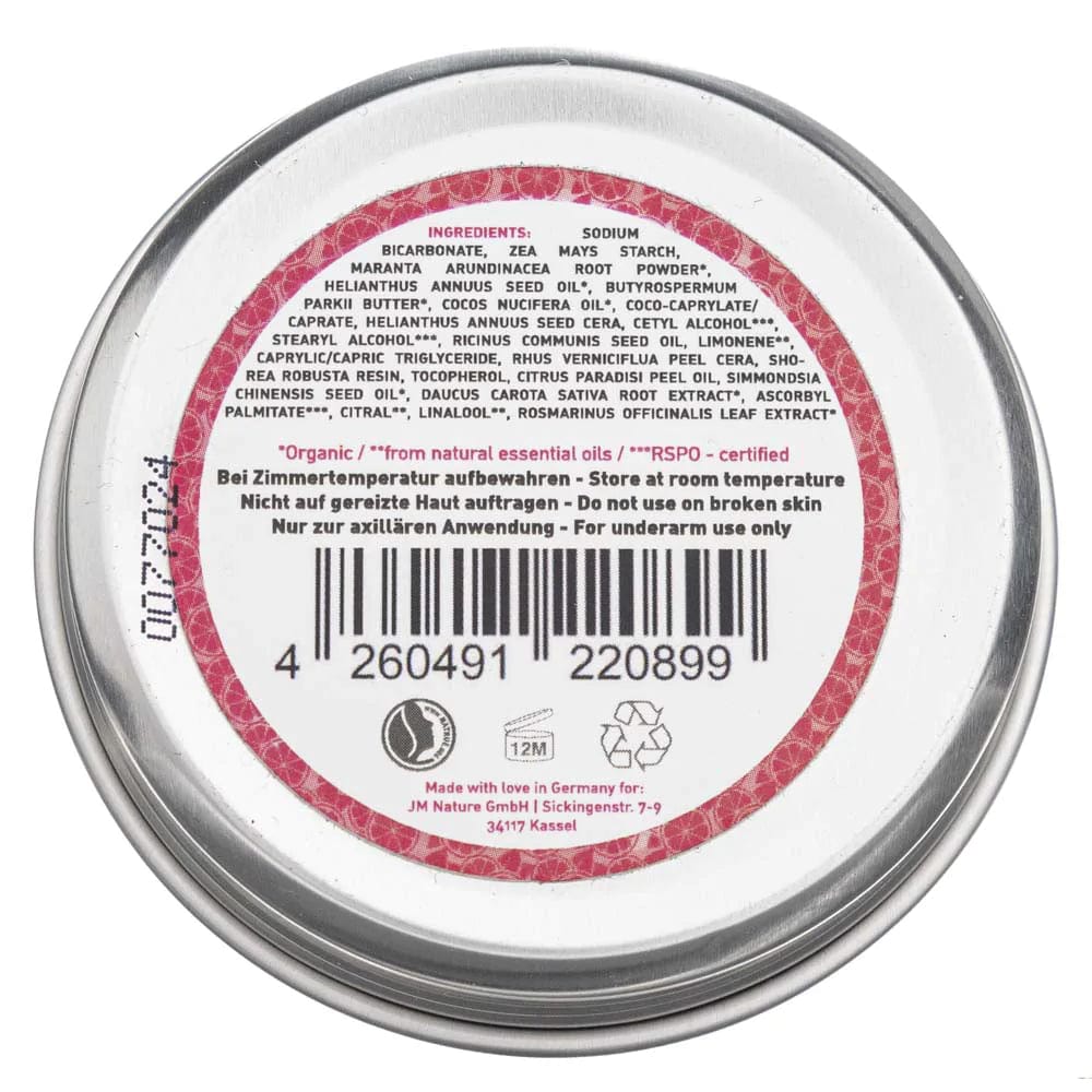 Ben&Anna Soda-based Deodorant in Cream Pink Grapefruit - 45 g