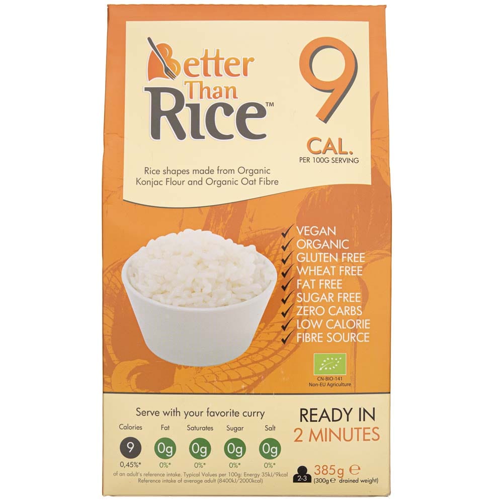 Better Than Foods Konjac Noodle Rice - 385 g