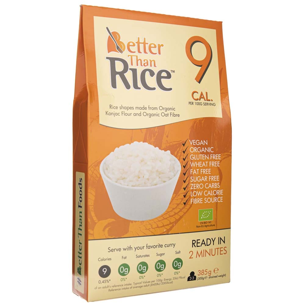 Better Than Foods Konjac Noodle Rice - 385 g