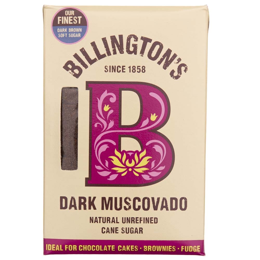 Billington's Cane Sugar Muscovado Dark - 500 g