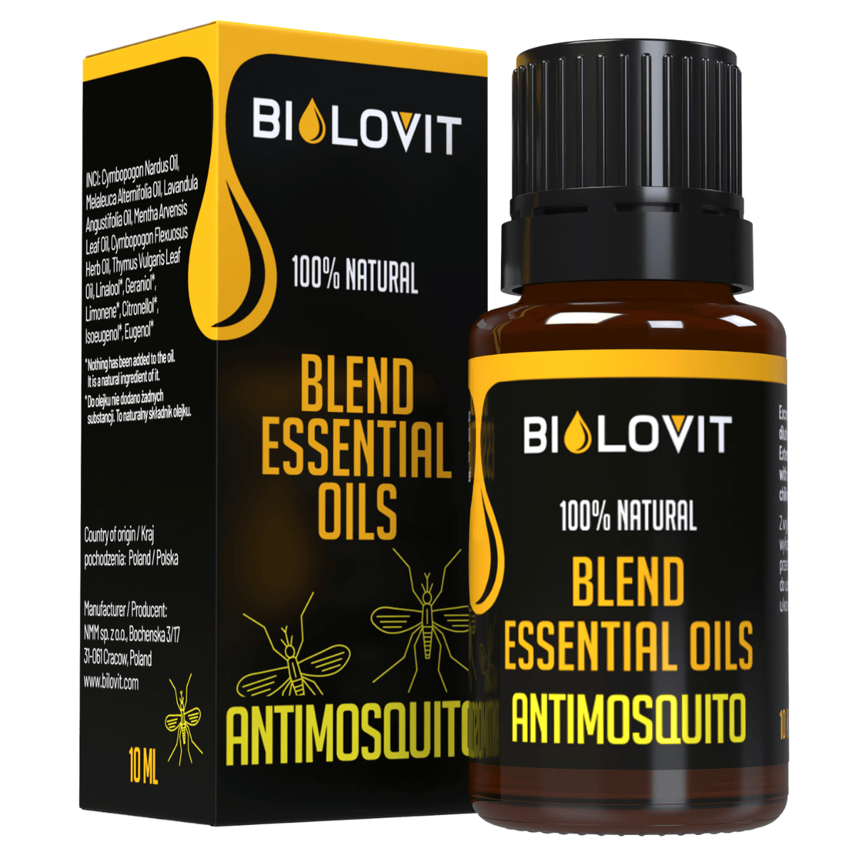 Bilovit Anti-Mosquito Essential Oil - 10 ml