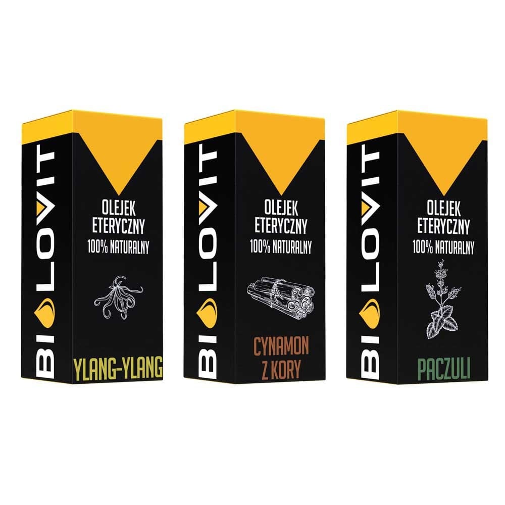 Bilovit Essential Oils Set, Aphrodisiacs - 3 Pieces