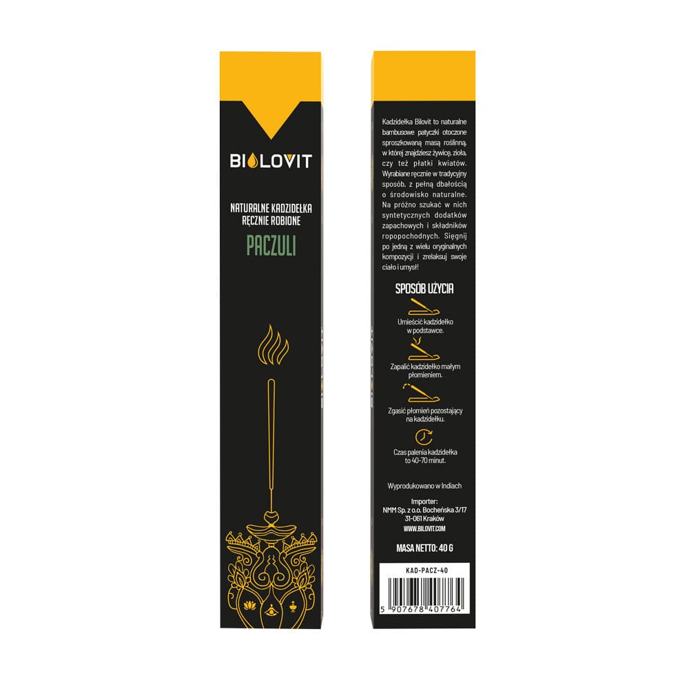 Bilovit Natural Aromatic Incense Sticks Patchouli - 40 g