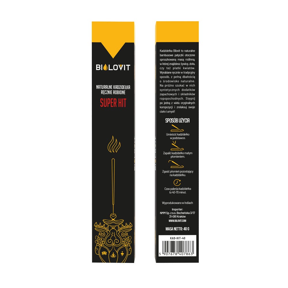 Bilovit Natural Aromatic Incense Super Hit - 40 g