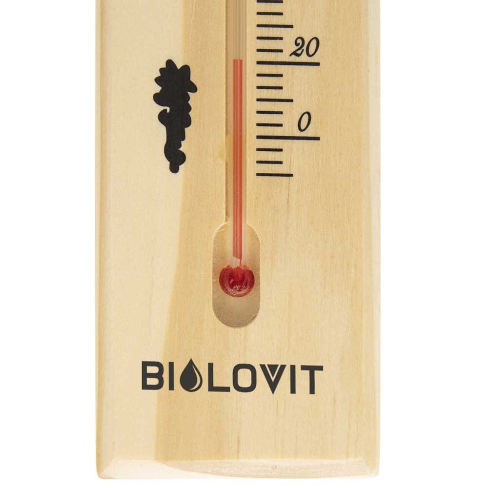 Bilovit Pine Sauna Thermometer - up to 120 degrees Celsius