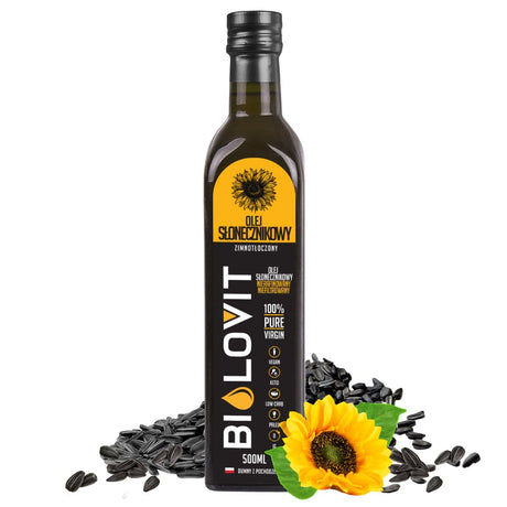Bilovit Sunflower Oil Cold Pressed - 500 ml
