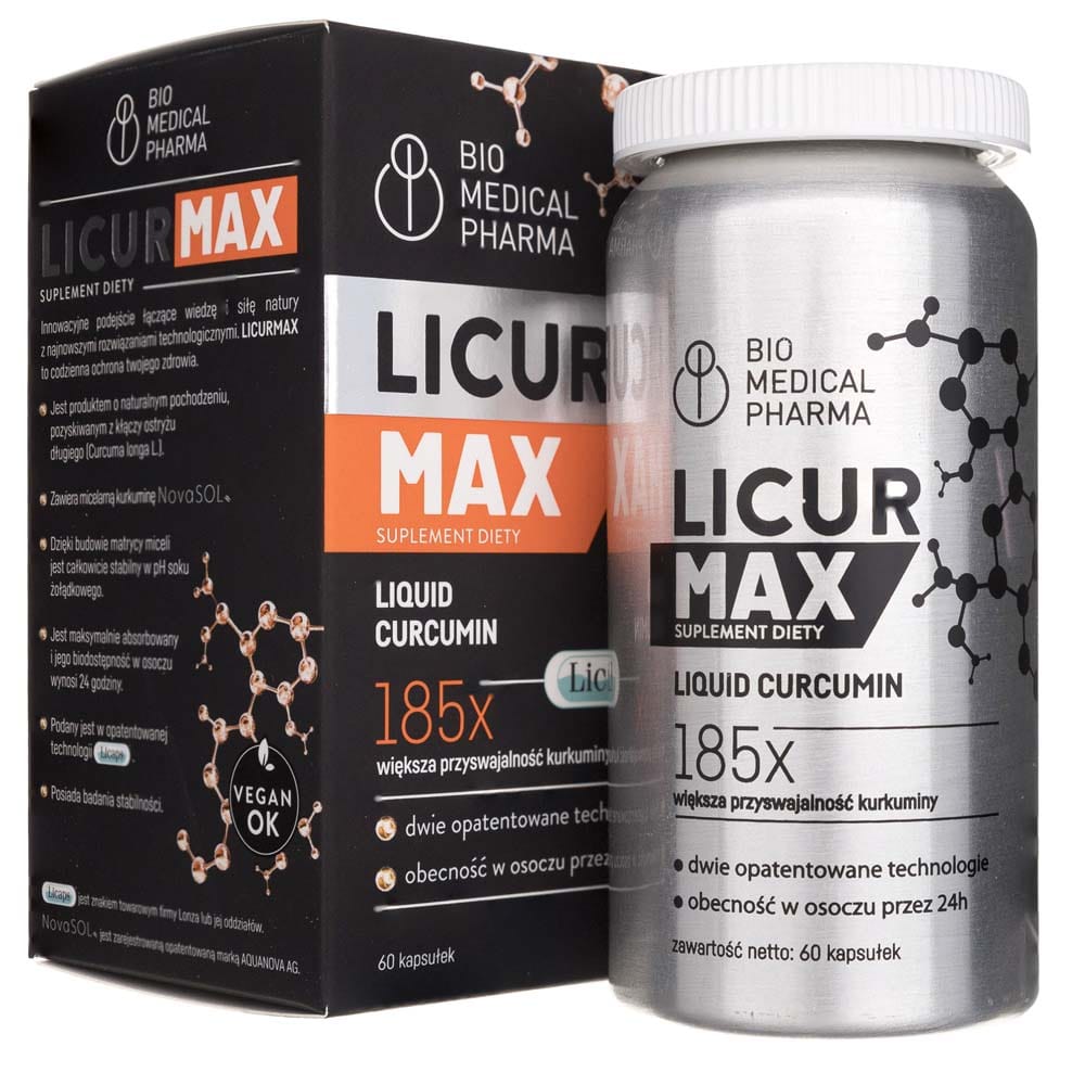 Bio Medical Pharma Pharma Licur Max - 60 Capsules