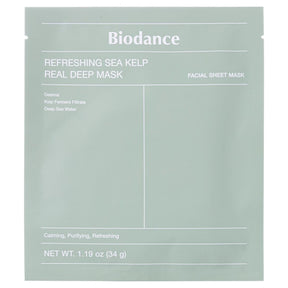 Biodance Refreshing Sea Kelp Real Deep Mask - 1 Piece