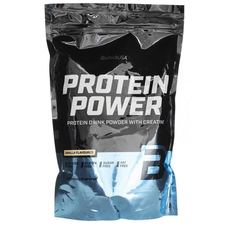 BioTech USA Protein Power, Vanilla Flavoured - 1000 g