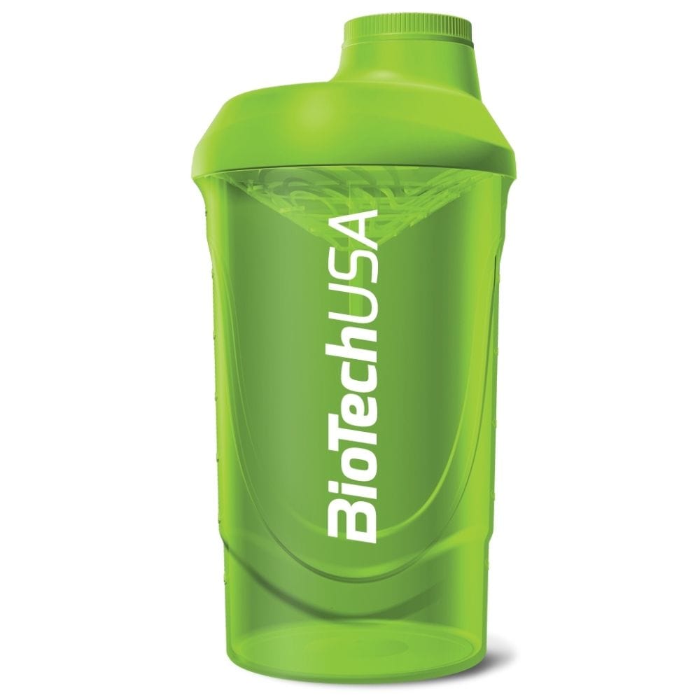 BioTech USA Shaker Wave, Green - 600 ml