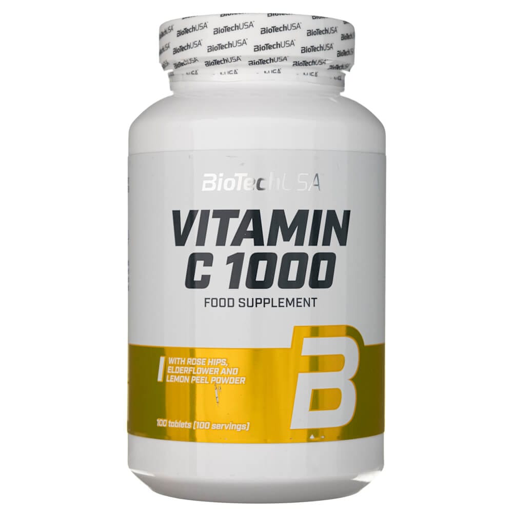 BioTech USA Vitamin C 1000 - 100 Tablets