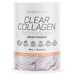 BioTechUSA Clear Collagen Professional, Peach Ice Tea - 350 g