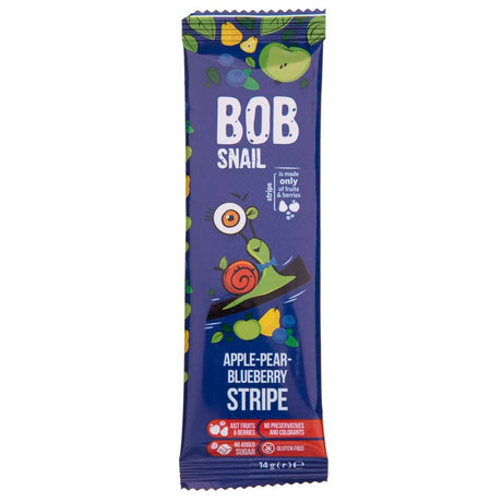 Bob Snail Apple-Pear-Blueberry Stripe with No Added Sugar - 14 g
