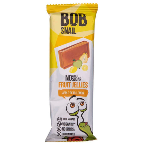 Bob Snail Apple-Pear-Lemon Fruit Jellies with No Added Sugar - 38 g