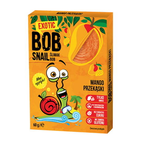 Bob Snail Mango Snack with No Added Sugar - 60 g