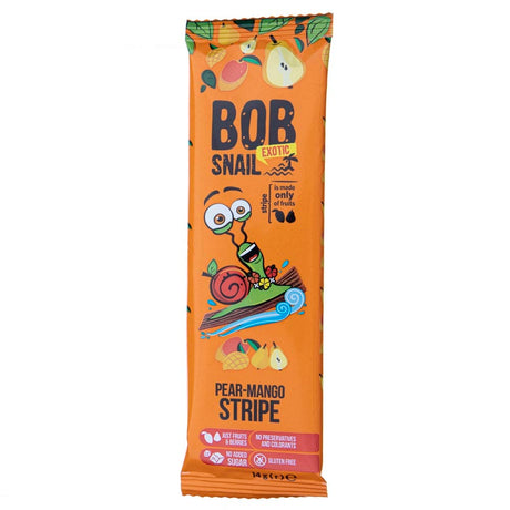 Bob Snail Pear & Mango Stripe with No Added Sugar - 14 g
