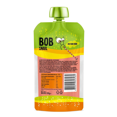Bob Snail Smoothie Persimmon & Guava Sugar Free - 120 g