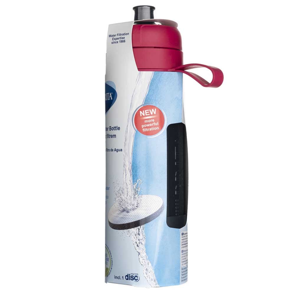 Brita Fill & Go Active Water Filtration Bottle Pink - 0.6 L