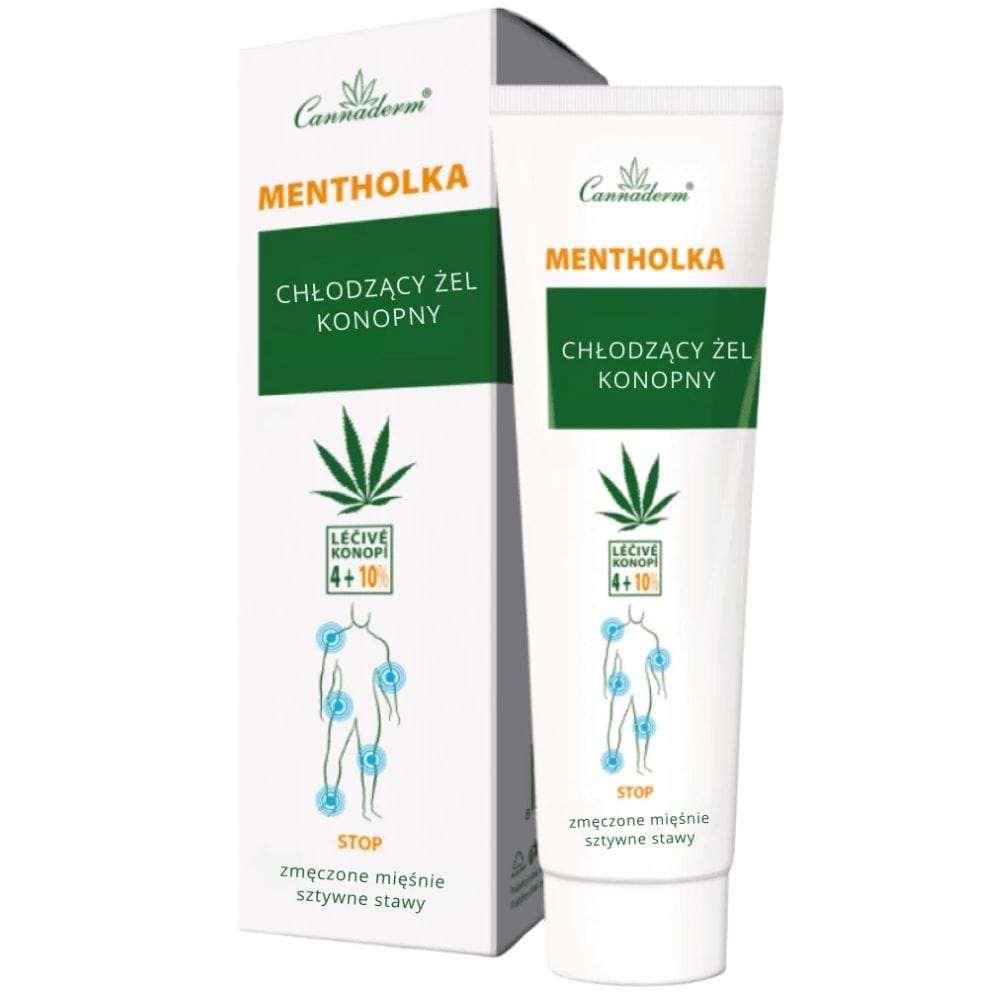 Cannaderm Mentholka Cooling Gel for Muscle and Joint Pain - 250 ml