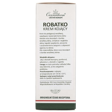 Cannaderm Robatko Soothing Cream with a Slightly Acidic pH - 50 g