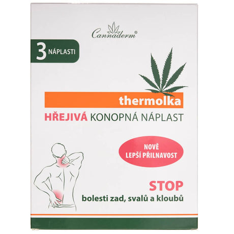 Cannaderm Thermolka Warming Plasters - 3 pieces