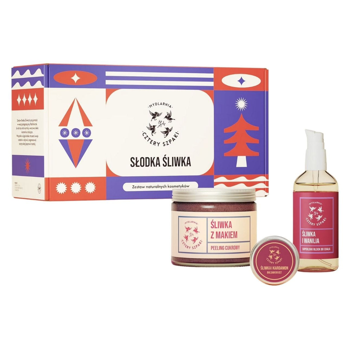 Cztery Szpaki Christmas Set: Sweet Plum