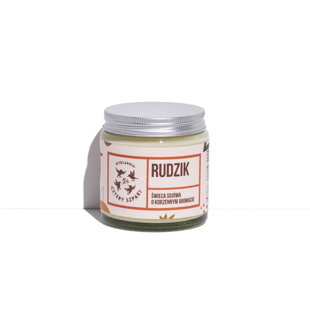 Cztery Szpaki Rudzik Natural Soy Candle, Spice - 100 g