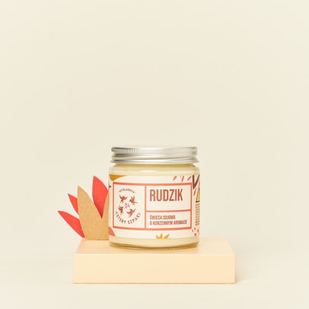 Cztery Szpaki Rudzik Natural Soy Candle, Spice - 100 g