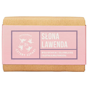 Cztery Szpaki Salt Lavender Soap - 110 g